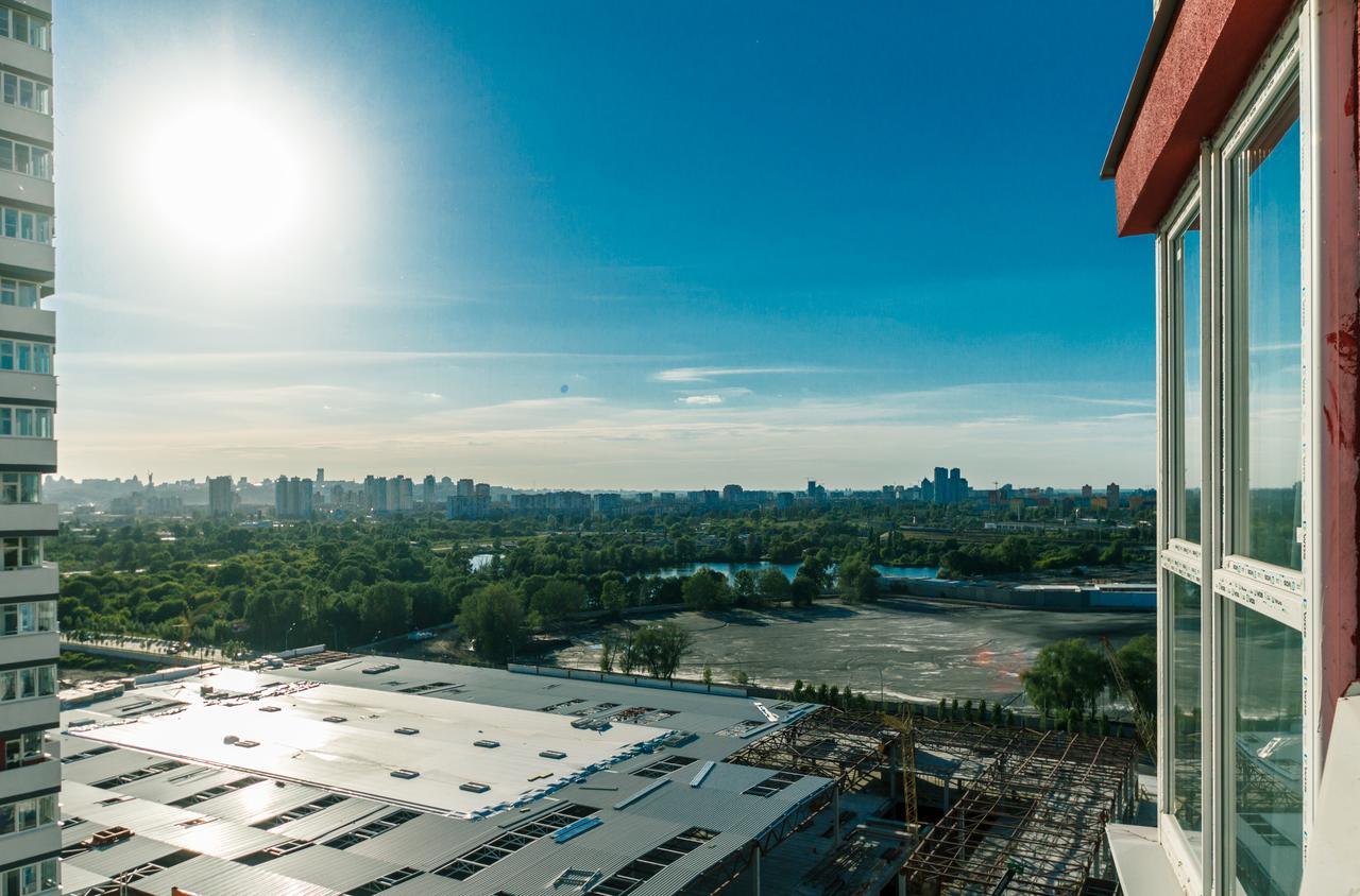 키예프 Flatrent Drahomanova 2A 아파트 외부 사진